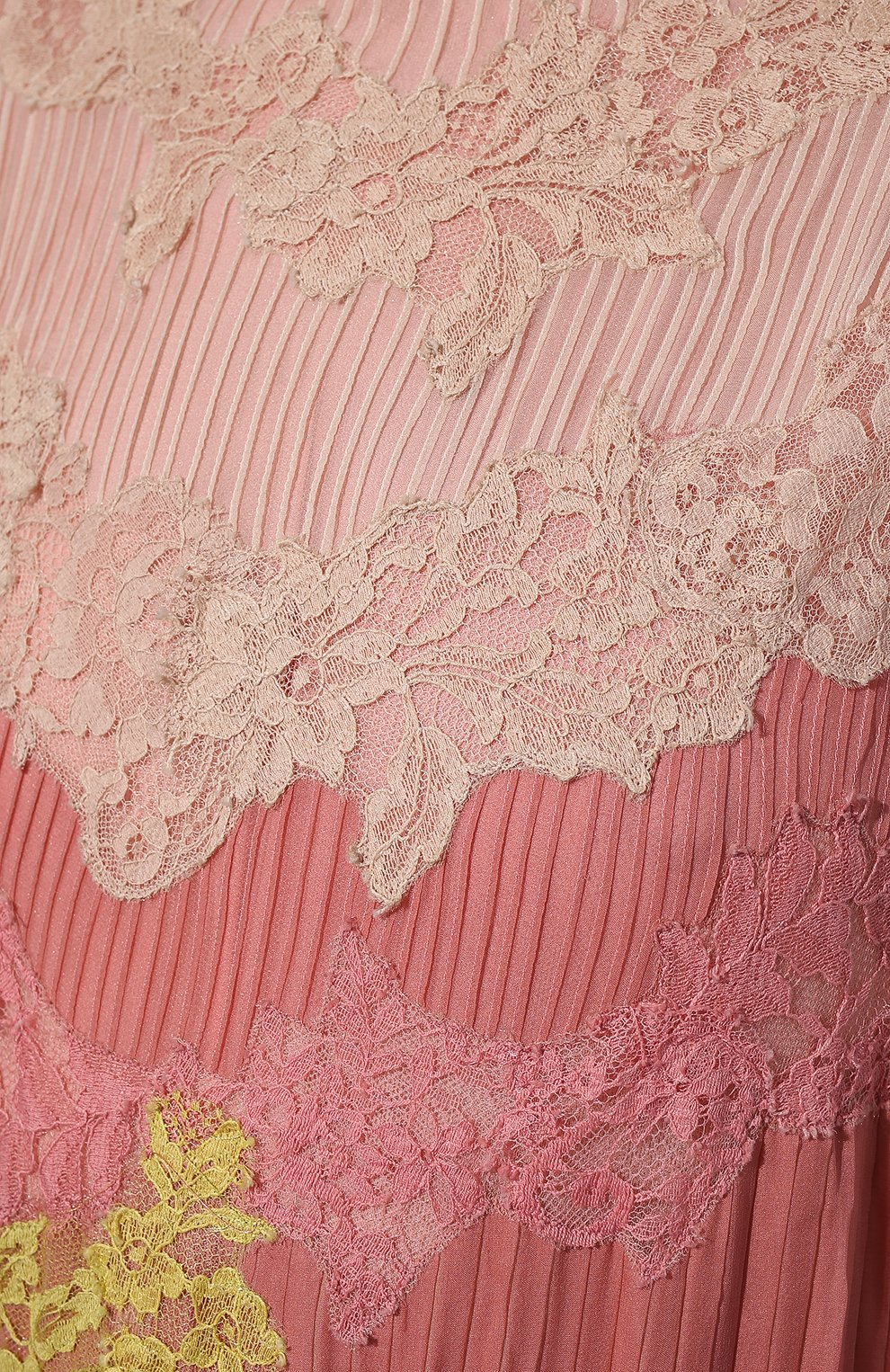 Платье из хлопка и шелка VALENTINO, арт. MB0VD5T0/2UP, фото 5