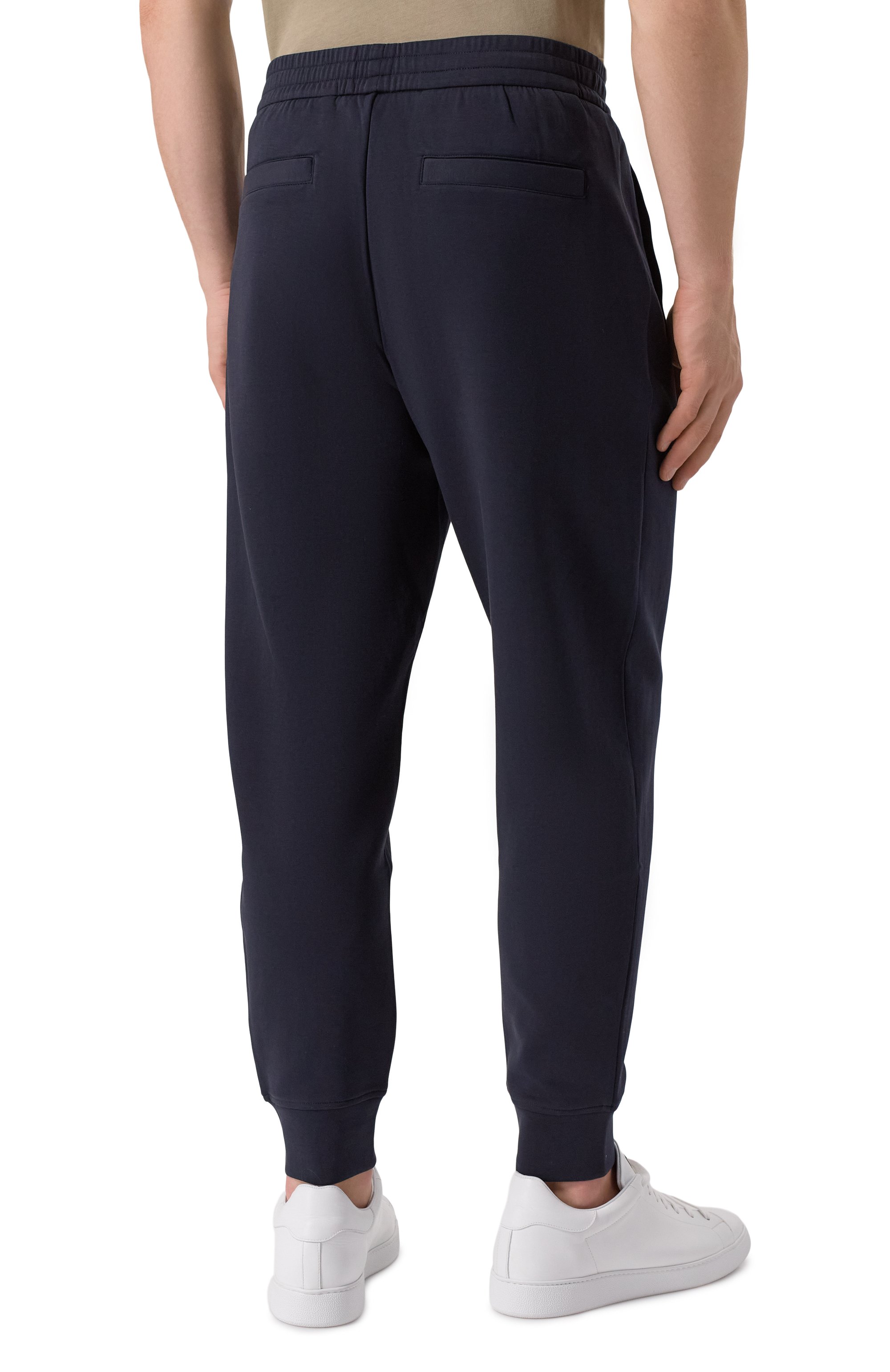 Хлопковые джоггеры EMPORIO ARMANI, арт. 8N1PT0/1JHSZ, фото 4