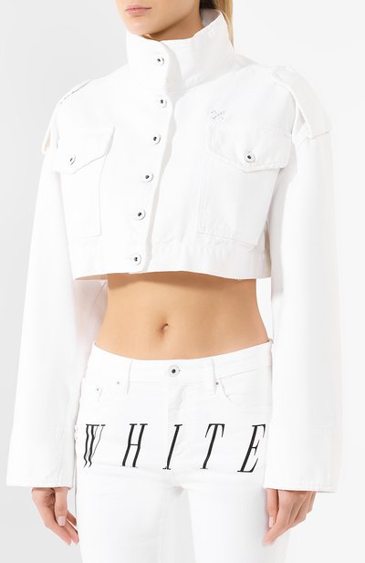 Джинсовая куртка OFF-WHITE, арт. 0WYE010S19D620460110, фото 3