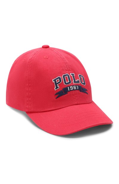 Хлопковая бейсболка POLO RALPH LAUREN, арт. 323737580, фото 1