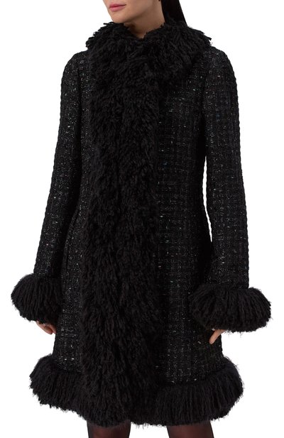 Твидовое пальто GIAMBATTISTA VALLI, арт. 25FWPVCA8047/24LIN, фото 3