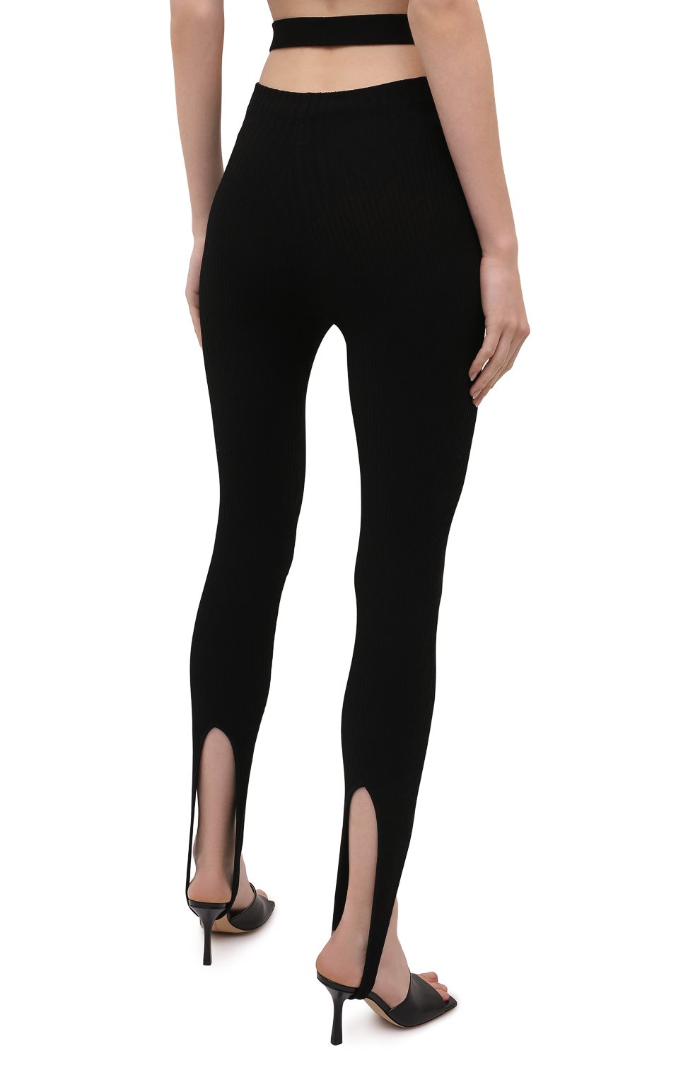 Легинсы ANDREADAMO черного цвета по цене 44700 руб., арт. ADSS21LE01014372, фото 4 Легинсы ANDREADAMO, арт. ADSS21LE01014372, фото 4