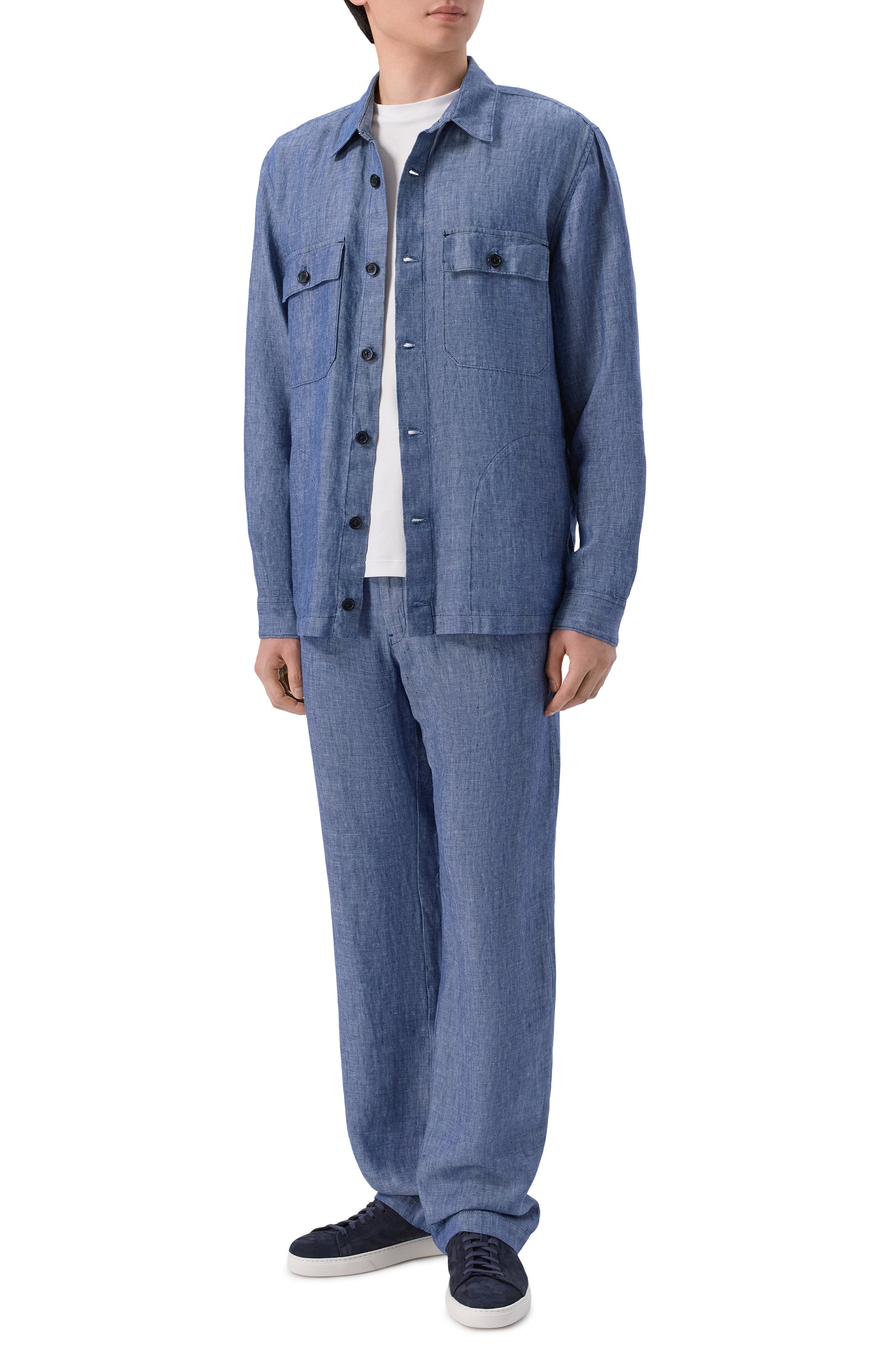 Льняная рубашка 120% LINO, арт. 33AL2M89SP/D876/100, фото 2