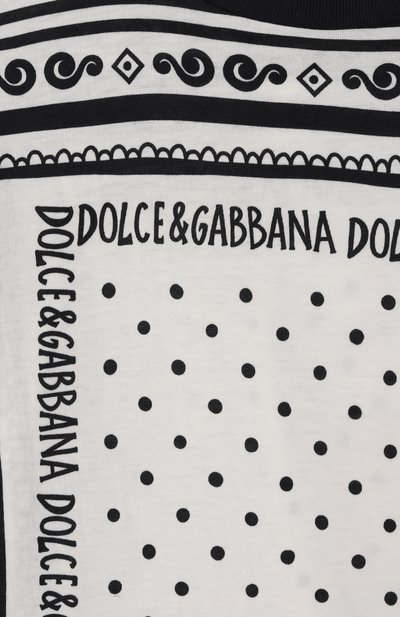 Хлопковая футболка DOLCE & GABBANA, арт. L4JTHV/II7FZ/2-6, фото 3