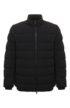 Мужская пуховик WOOLRICH черного цвета, арт. CFWOOU0789MRUT3107 | Фото 1 (Драгоценные камни: Проставлено; Материал утеплителя: Пух и перо; Рукава: Длинные; Материал подклада: Синтетический материал; Материал сплава: Проставлено; Материал внешний: Синтетический материал; Длина (верхняя одежда): Короткие; Мужское Кросс-КТ: пуховик-короткий; Стили: Кэжуэл; Кросс-КТ: Куртка, Пуховик)