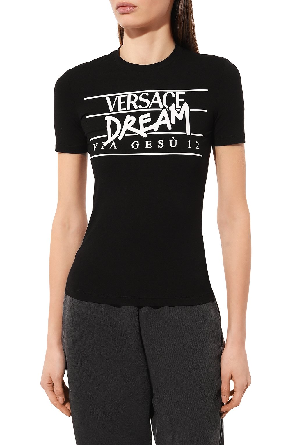 Футболка из вискозы VERSACE, арт. 1006309/1A007692B020, фото 3