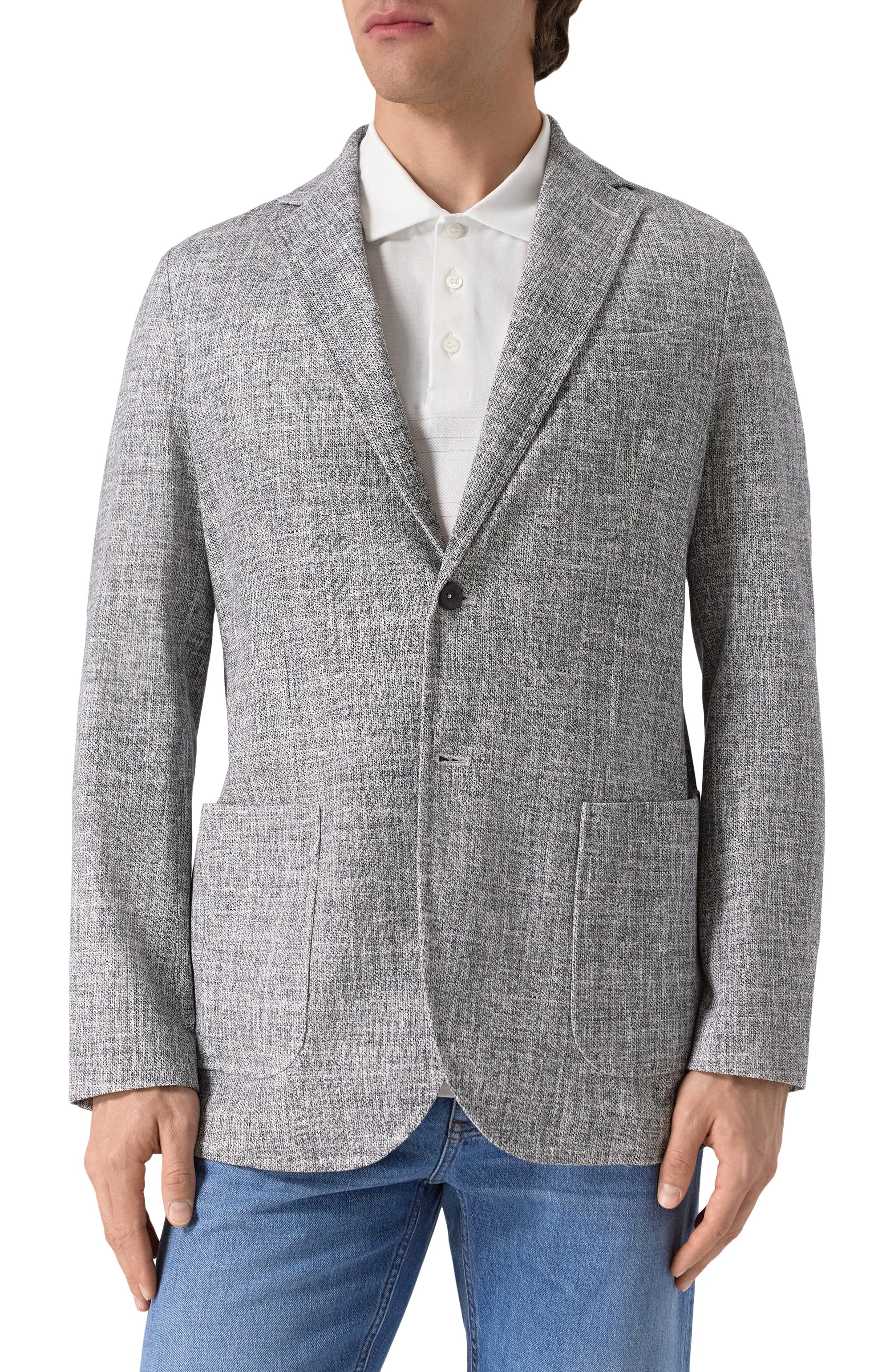 Хлопковый пиджак CIRCOLO 1901, арт. CN4744, фото 4