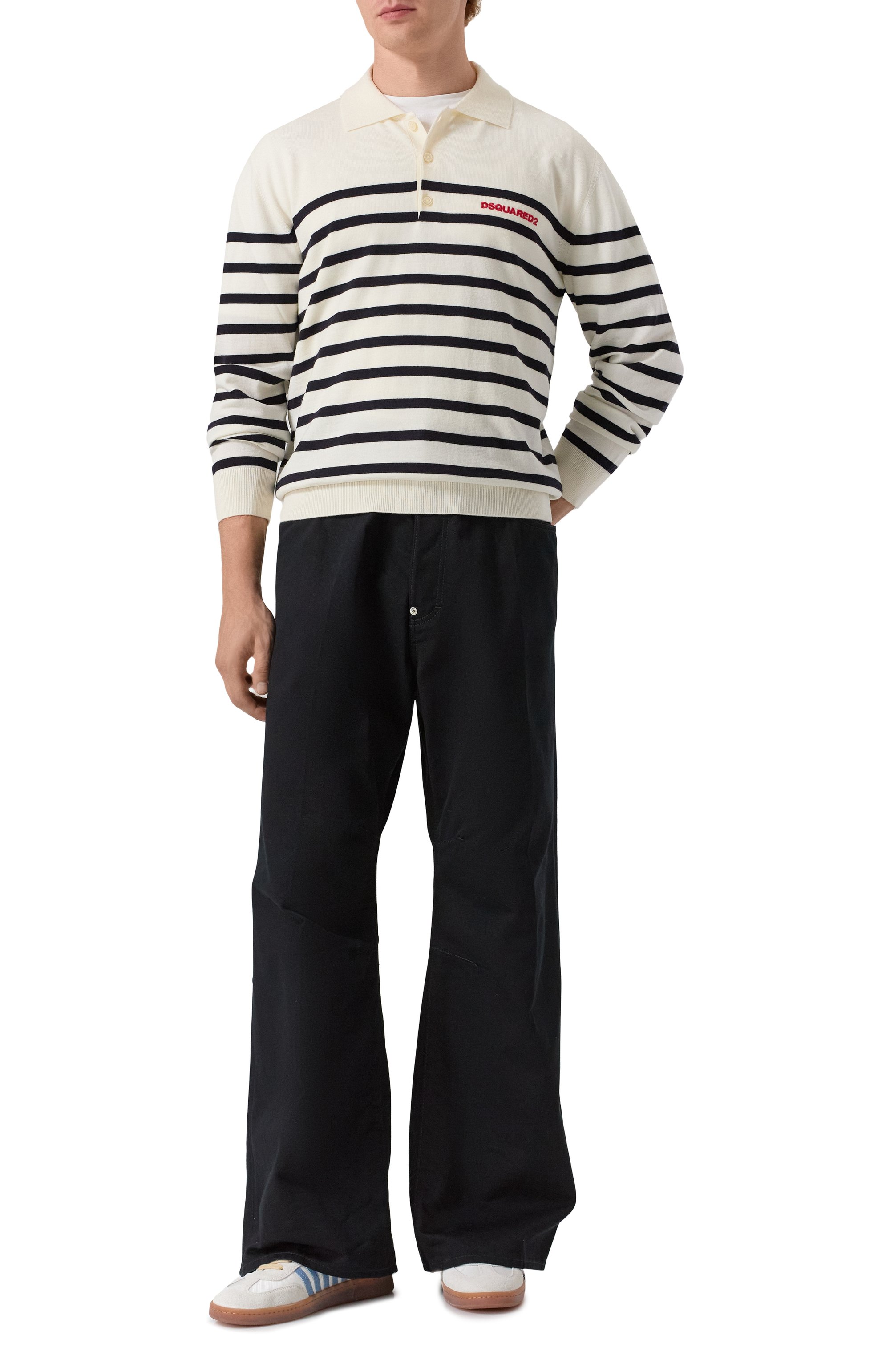 Шерстяное поло DSQUARED2, арт. S74HA1569/D13153, фото 2