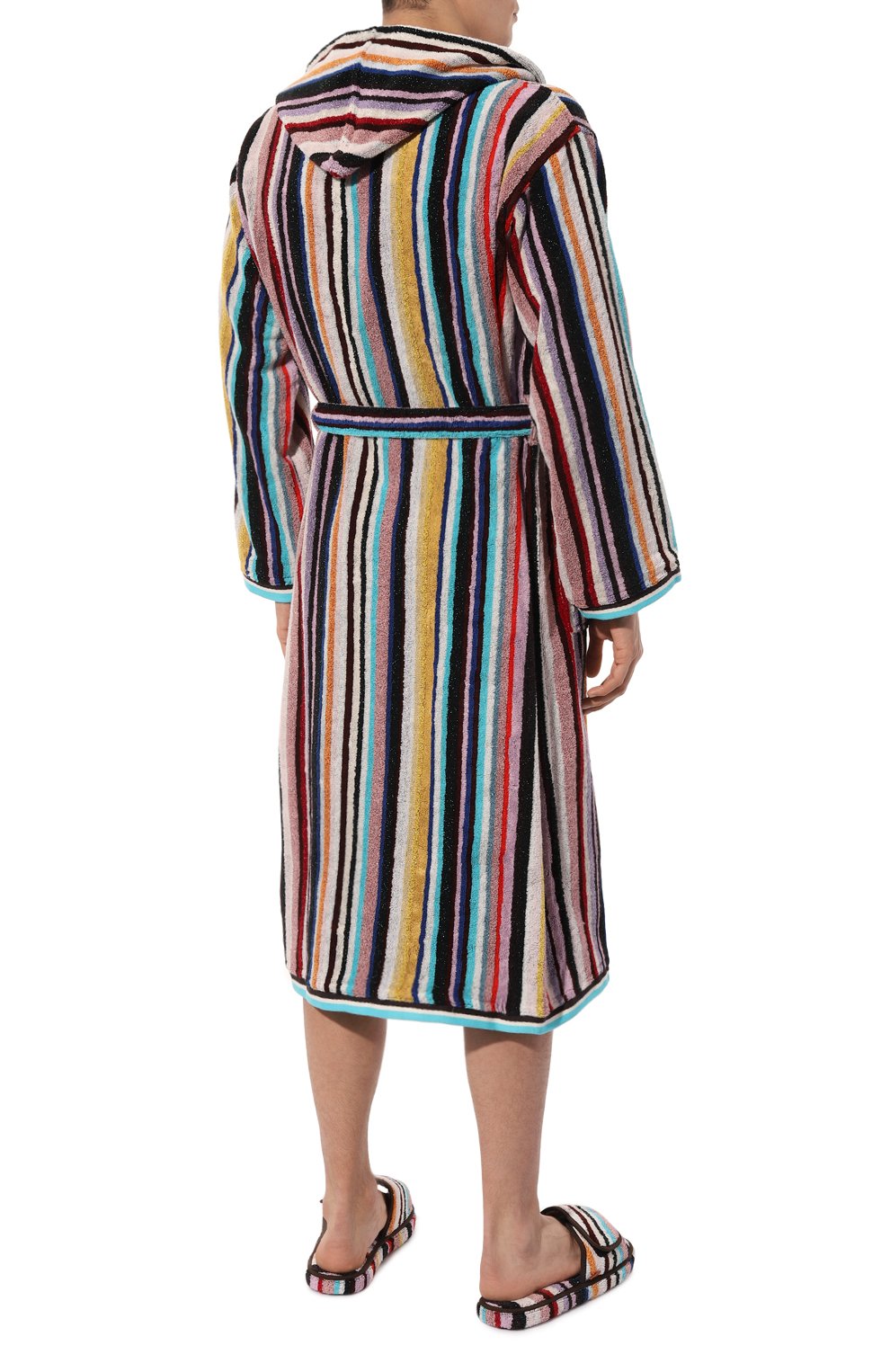Халат из хлопка и вискозы MISSONI, арт. 1C3AC99758/100, фото 4