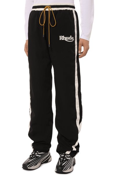 Брюки RHUDE черного цвета по цене 99000 руб., арт. RHPF24PA02862, фото 3 Брюки RHUDE, арт. RHPF24PA02862, фото 3