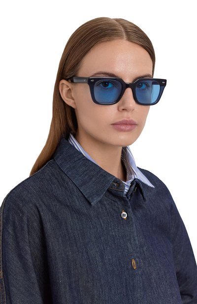 Солнцезащитные очки MOSCOT, арт. GR0BER SUN NAVY/CELEBRITY BLUE, фото 3
