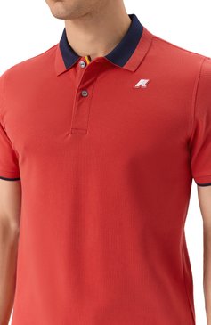 Хлопковое поло K-WAY, арт. K1125FW, фото 5