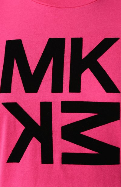 Хлопковая футболка MICHAEL MICHAEL KORS, арт. MF95MAB97J, фото 5