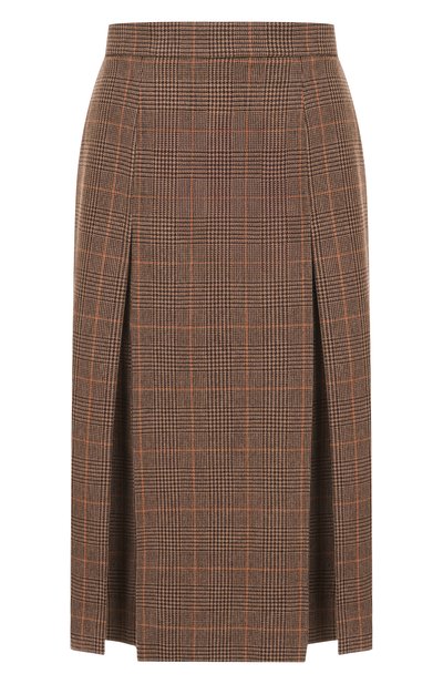 Женская юбка из шерсти и кашемира SAINT LAURENT, арт. 831068/Y3J45