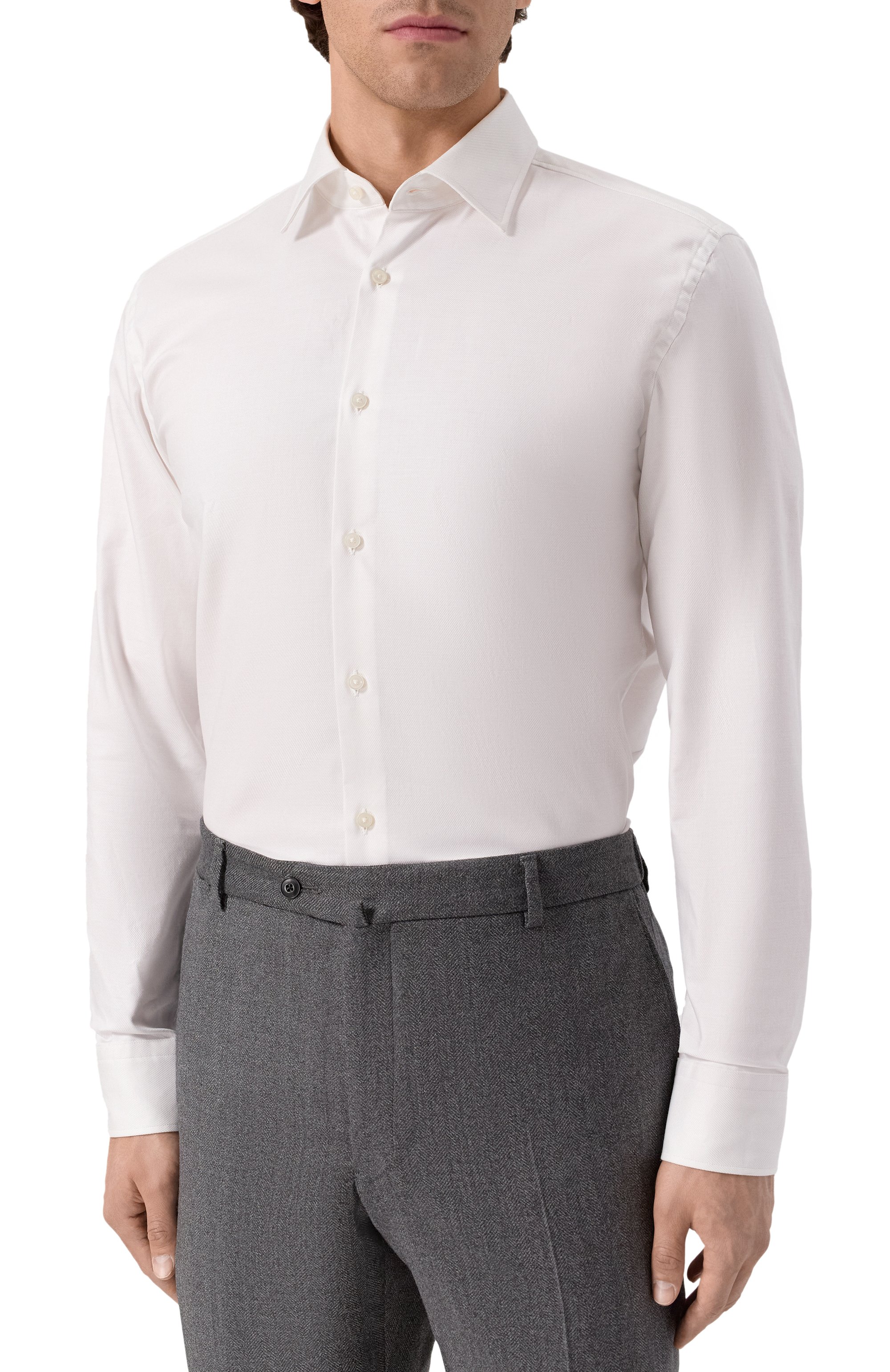 Хлопковая сорочка BOSS, арт. 50470583, фото 3