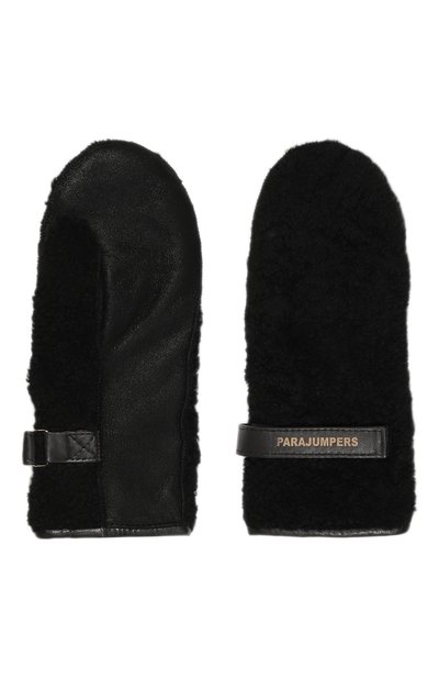 Варежки PARAJUMPERS черного цвета по цене 23200 руб., арт. PAACGL55, фото 3 Варежки PARAJUMPERS, арт. PAACGL55, фото 3
