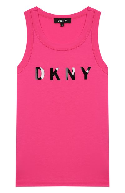 Хлопковый топ DKNY, арт. D35Q71/476 SS20, фото 1
