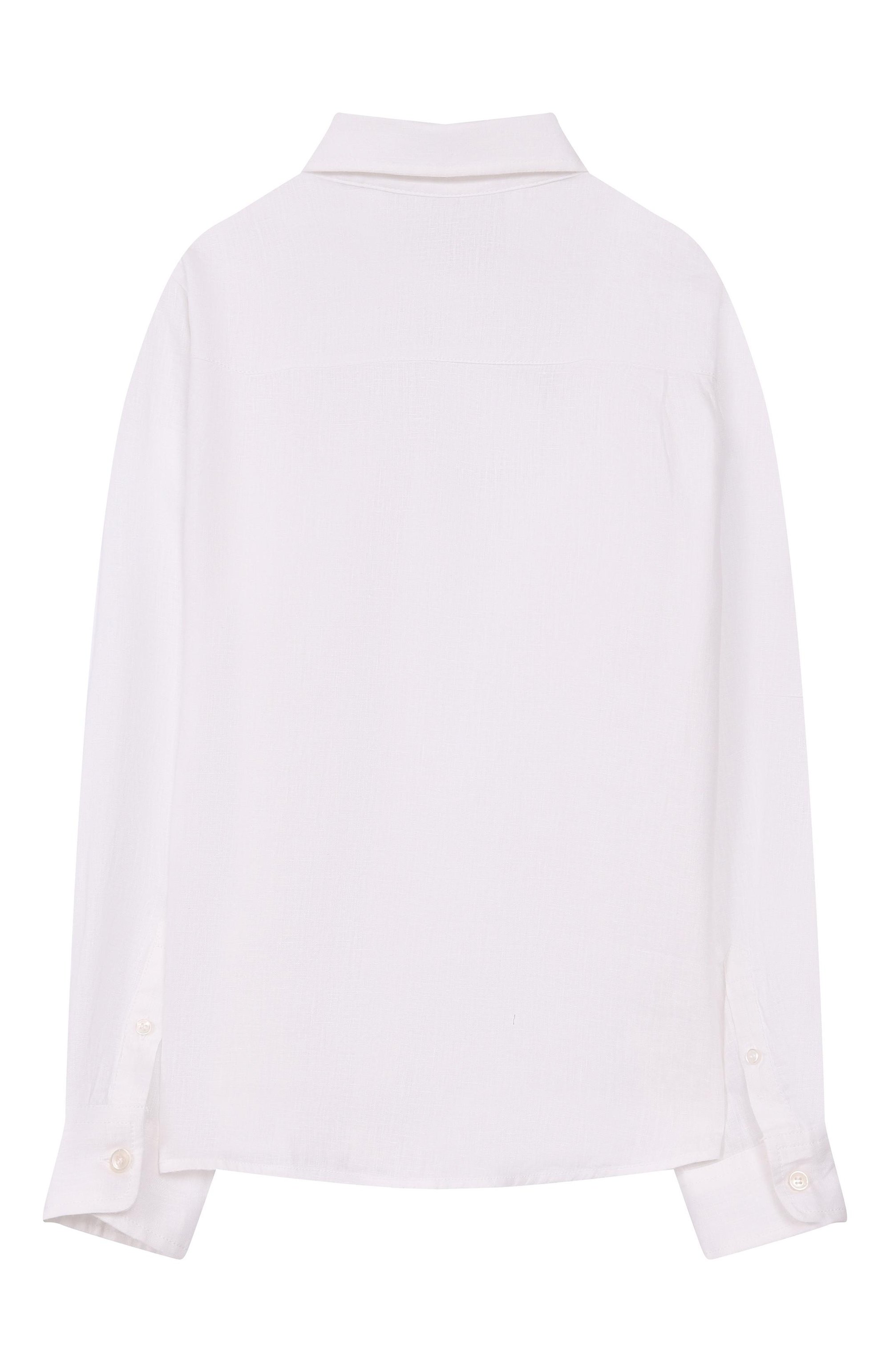 Льняная рубашка PAUL & SHARK JUNIOR, арт. WUC001/LUC01/6A-8A, фото 2