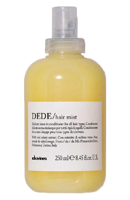 фото Деликатный несмываемый кондиционер-спрей dede (250ml) davines