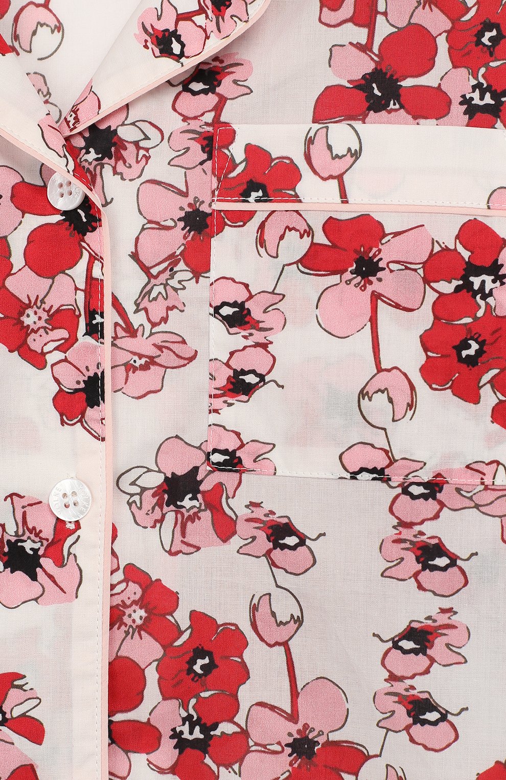 Хлопковая пижама LITTLE YOLKE, арт. SS19-12C-PE-PR, фото 3