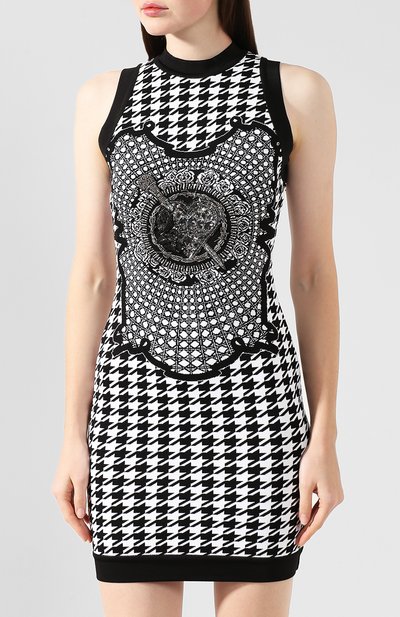 Платье из вискозы BALMAIN, арт. SF06212/K513, фото 3