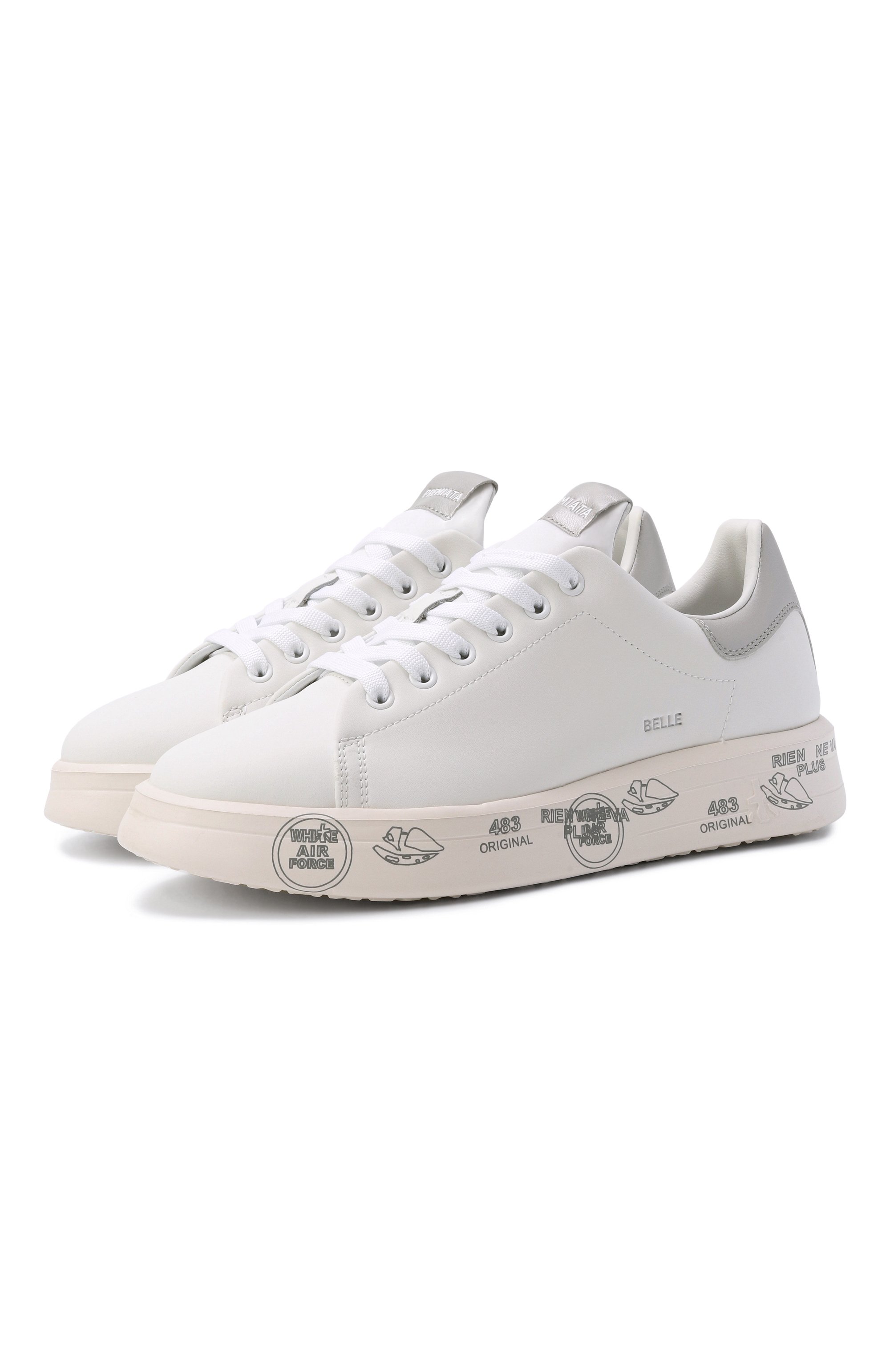 Кожаные кеды belle PREMIATA, арт. BELLE/VAR 7447, фото 1