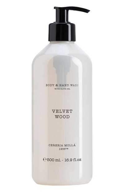 Нежное жидкое мыло для рук velvet wood (500ml) CERERIA MOLLA 1899, арт. 8424405011874, фото 1