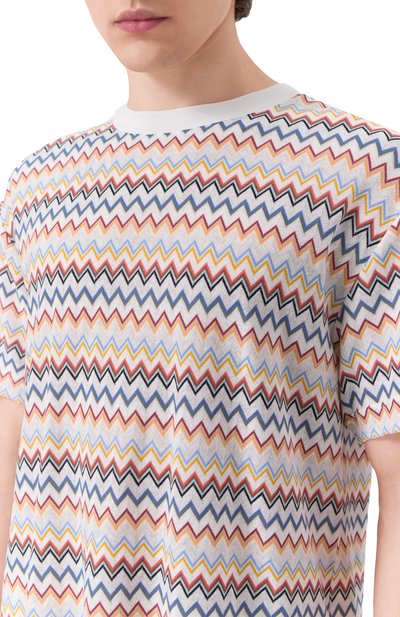 Хлопковая футболка MISSONI, арт. US25SL0H/BR010U, фото 5