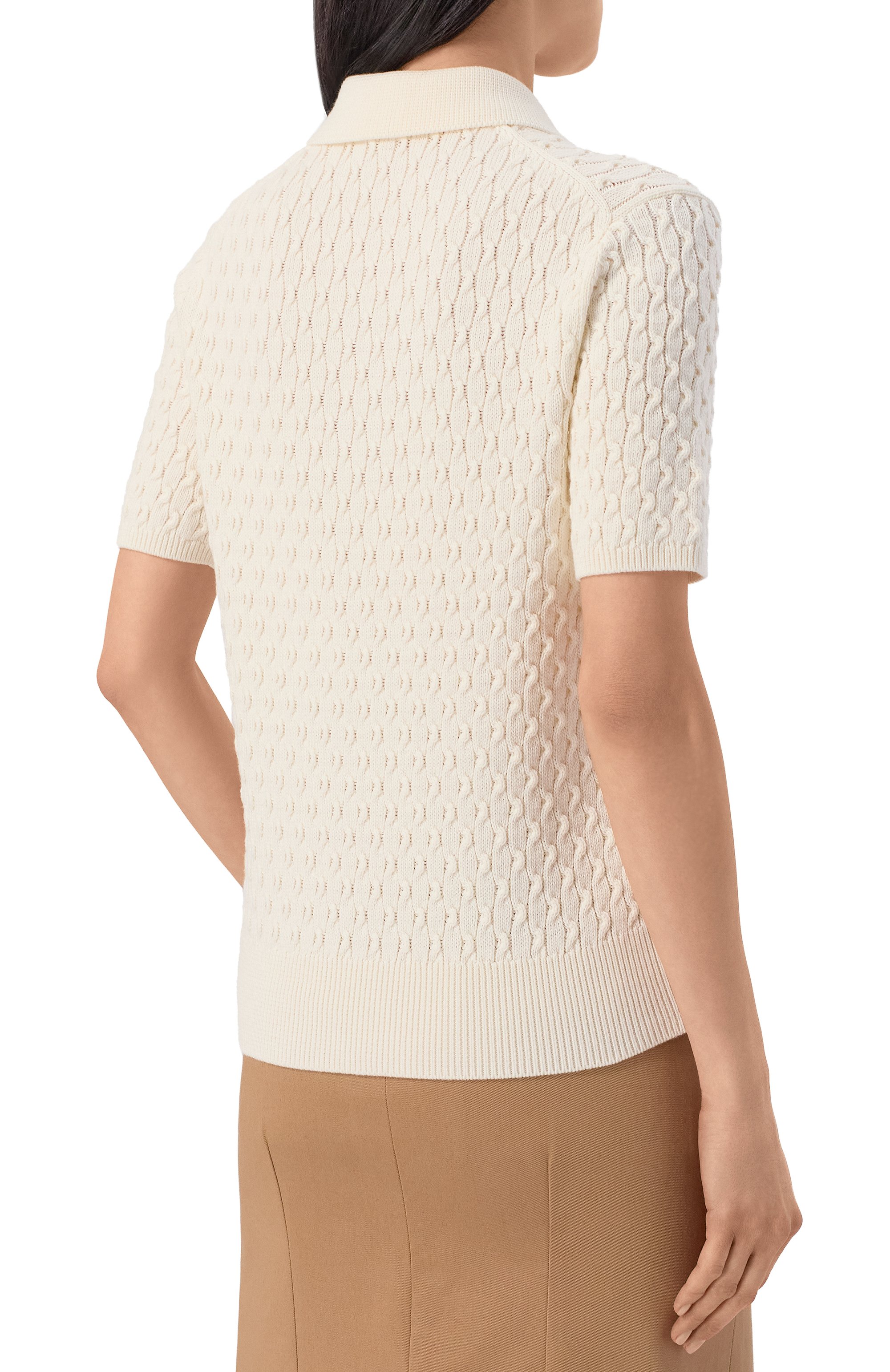 Хлопковое поло THEORY, арт. Q0214716, фото 4