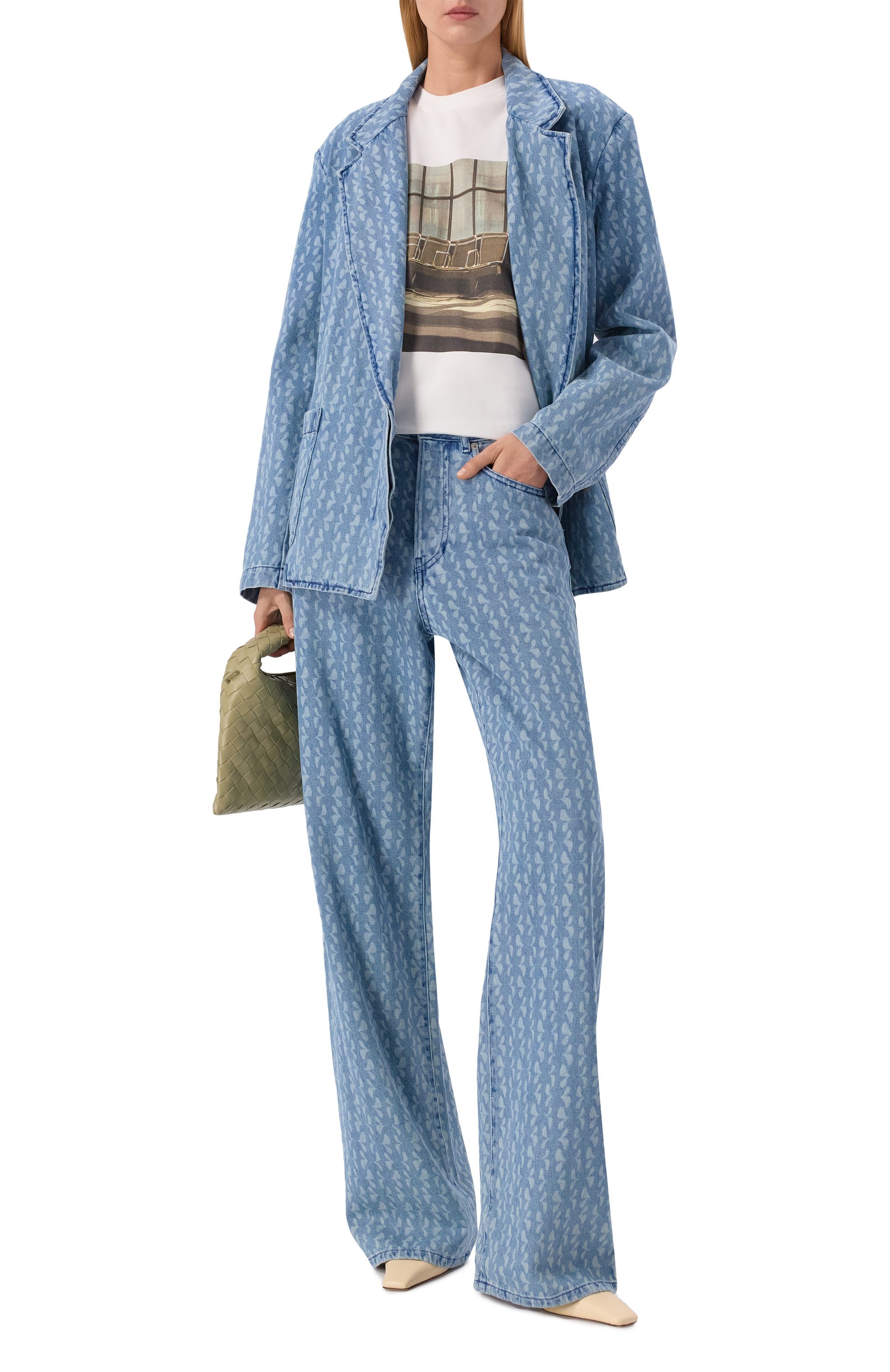 Джинсовый жакет DRIES VAN NOTEN, арт. 130516/3387, фото 2