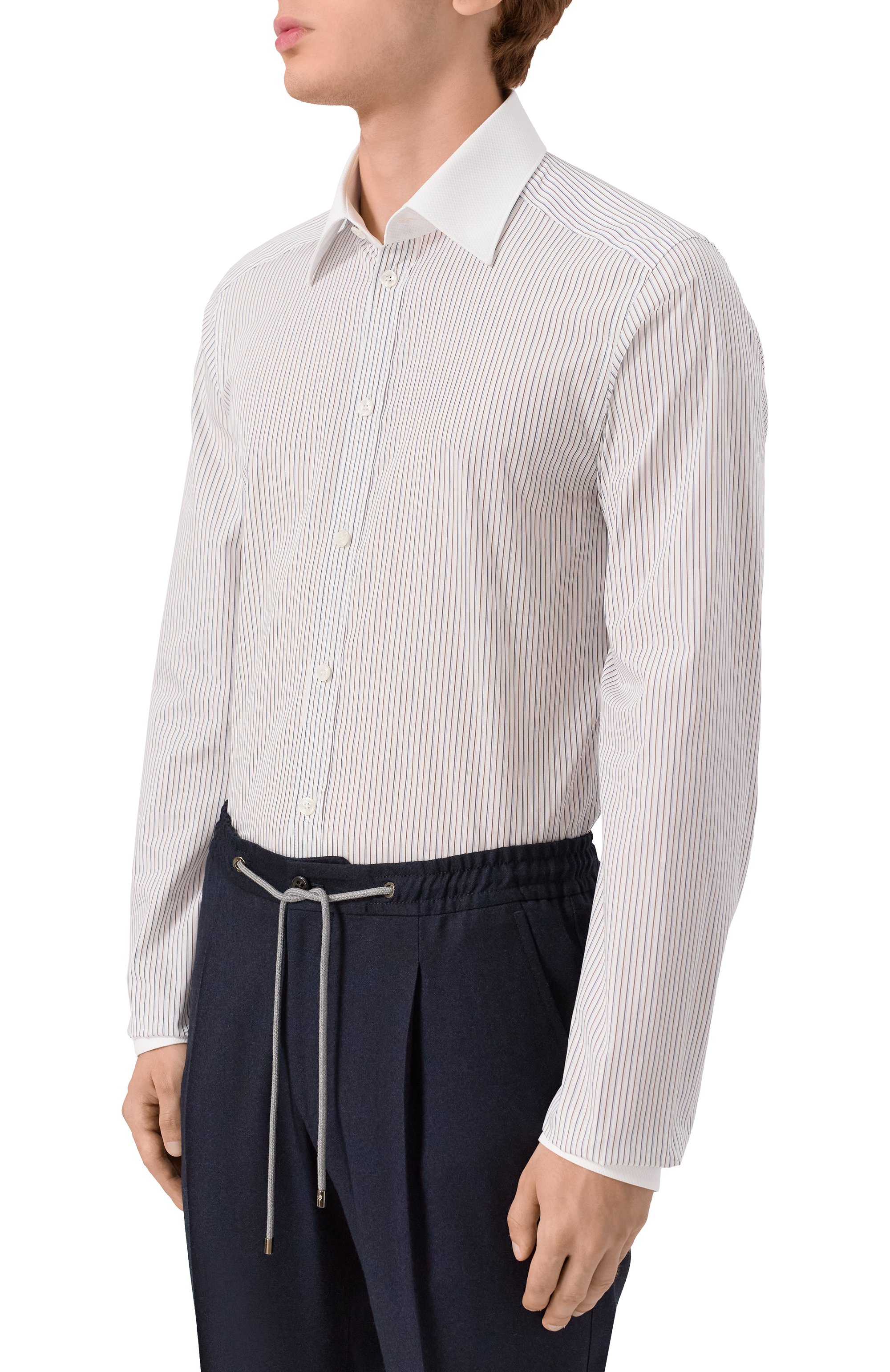 Хлопковая сорочка DOLCE & GABBANA, арт. G5NL8Z/FR51B, фото 3