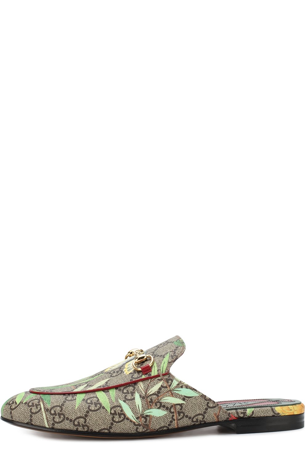 Текстильные сабо princetown с принтом GUCCI, арт. 427363/K0LB0, фото 3