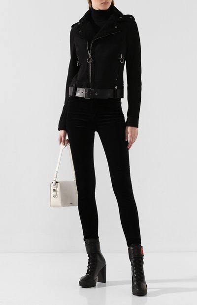 Укороченная дубленка OFF-WHITE, арт. 0WJG006E19E880811010, фото 2