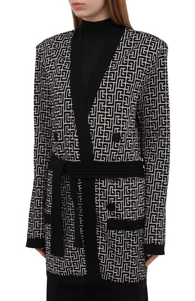 Кардиган из шерсти и льна BALMAIN, арт. VF0KN000/K256, фото 3