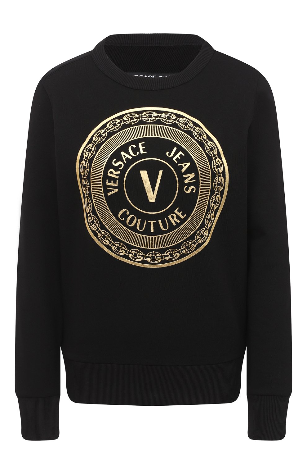 Хлопковый свитшот VERSACE JEANS COUTURE, арт. B6HZA7TX-ZDP309 REG. 48 F0IL/30318, фото 1