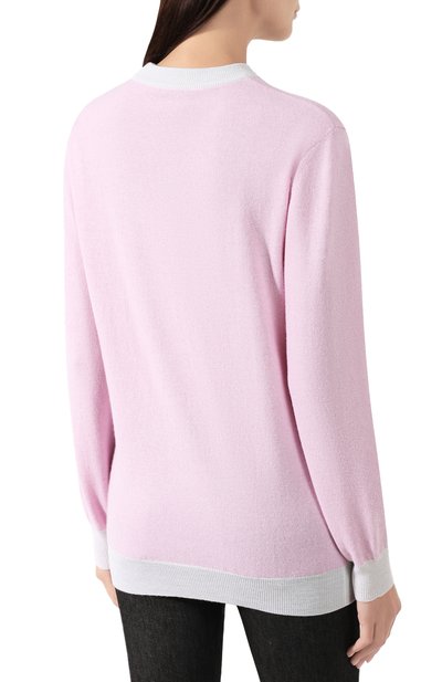 Пуловер из смеси шерсти и кашемира BALMAIN, арт. SF23110/K495, фото 4