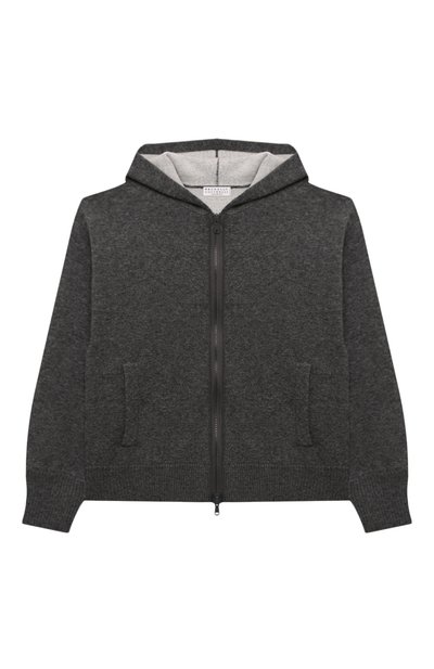 Кардиган из шерсти и кашемира BRUNELLO CUCINELLI, арт. BMSM19006C, фото 1