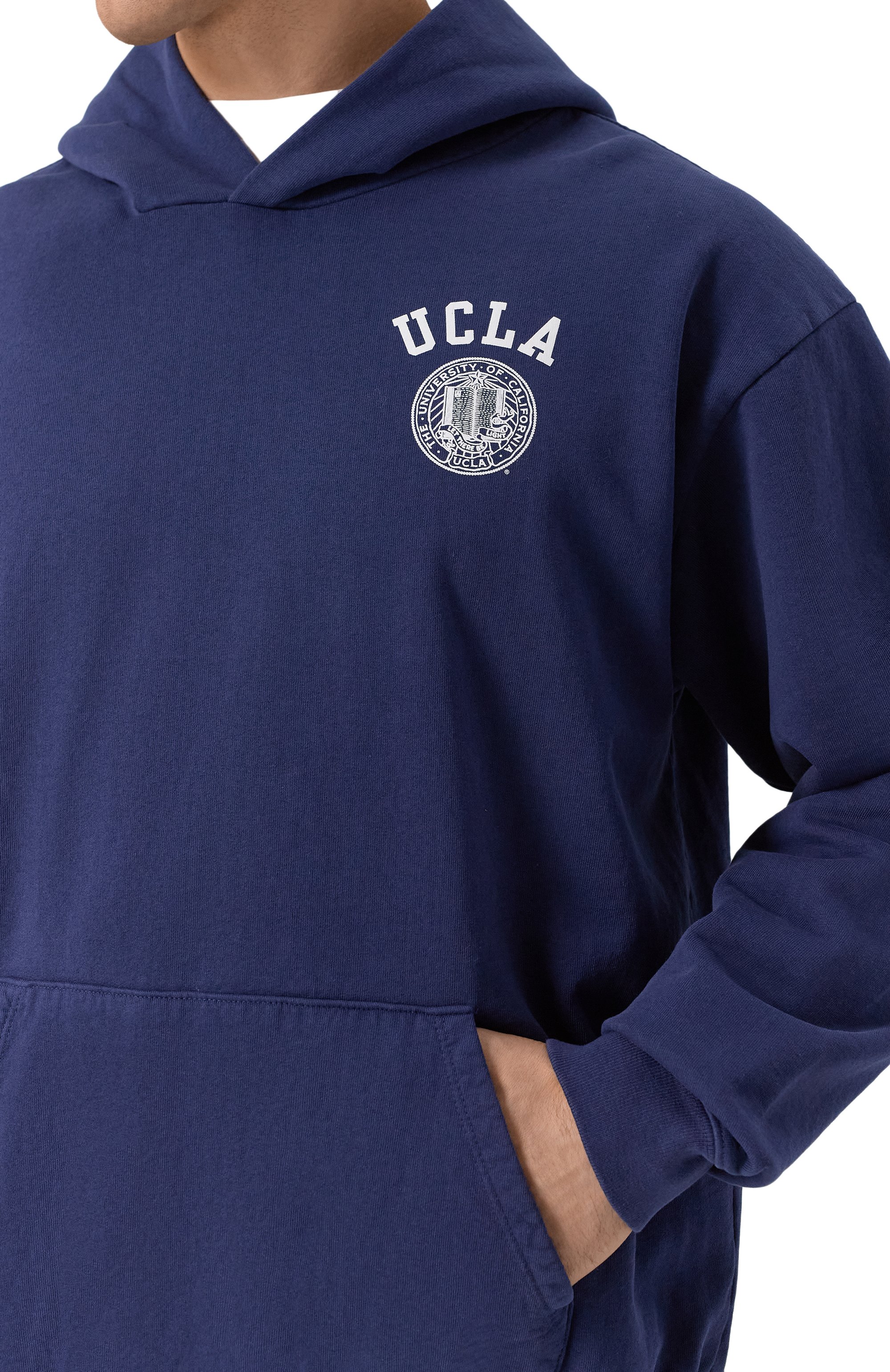 Хлопковое худи sporty & rich x ucla SPORTY AND RICH, арт. ST070615639BL107, фото 5