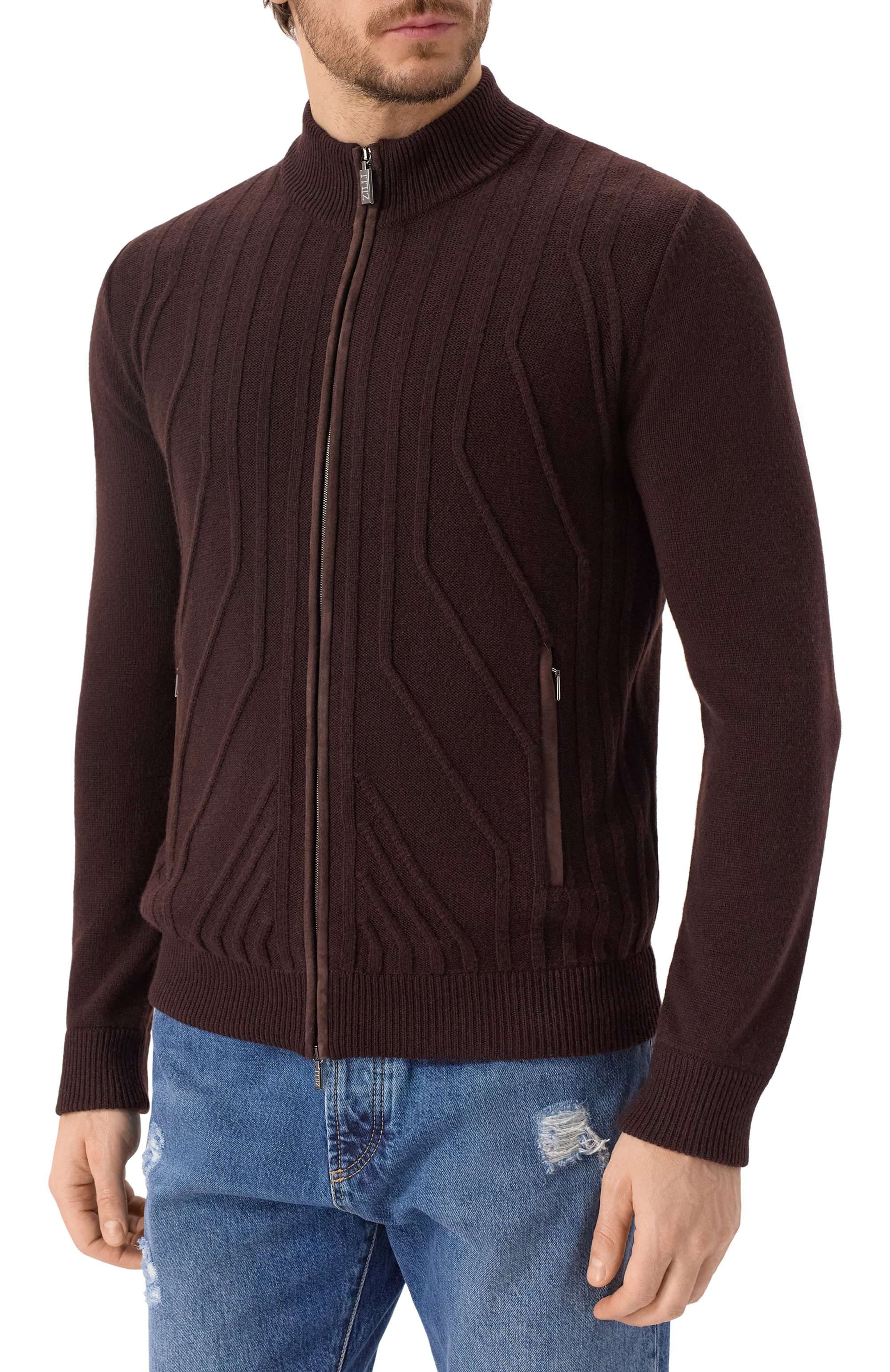 Кашемировый кардиган ZILLI, арт. KZMC01M0320VSCU00, фото 3