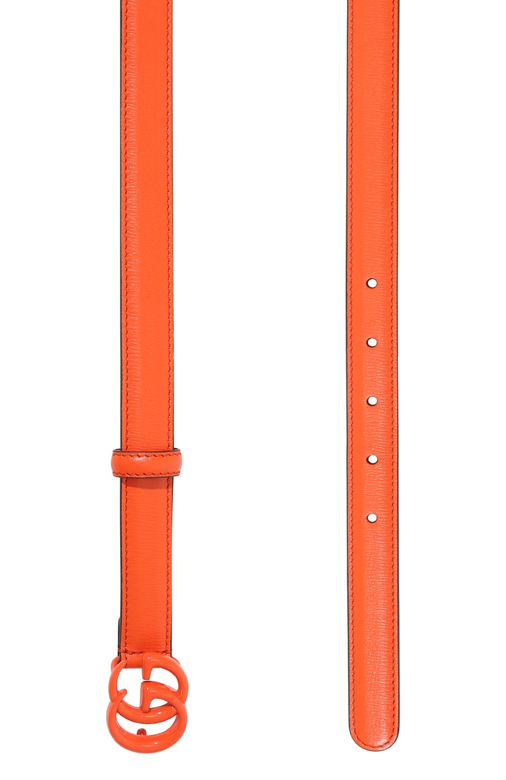 Кожаный ремень gg marmont GUCCI оранжевого цвета по цене 44350 руб., арт. 409417 18YXV, фото 3 Кожаный ремень gg marmont GUCCI, арт. 409417 18YXV, фото 3