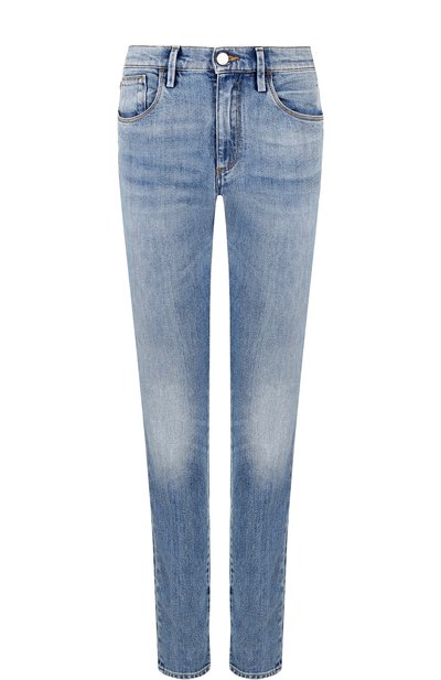 Джинсы прямого кроя с потертостями ROBERTO CAVALLI, арт. HQJ232/DS003, фото 1