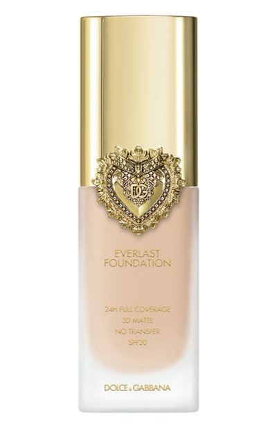 Женское стойкий матовый тональный крем everlast foundation spf20 pa+++, оттенок 07n light (27ml) DOLCE & GABBANA, арт. 8057971180592