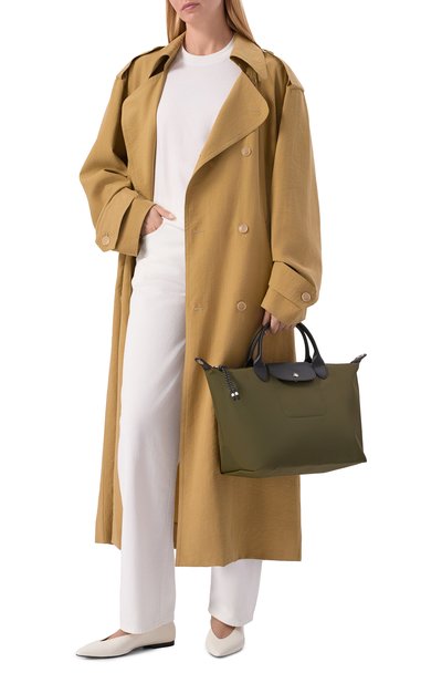 Сумка le pliage energy large LONGCHAMP хаки цвета по цене 37350 руб., арт. L1515HSR/HSR, фото 3 Сумка le pliage energy large LONGCHAMP, арт. L1515HSR/HSR, фото 3
