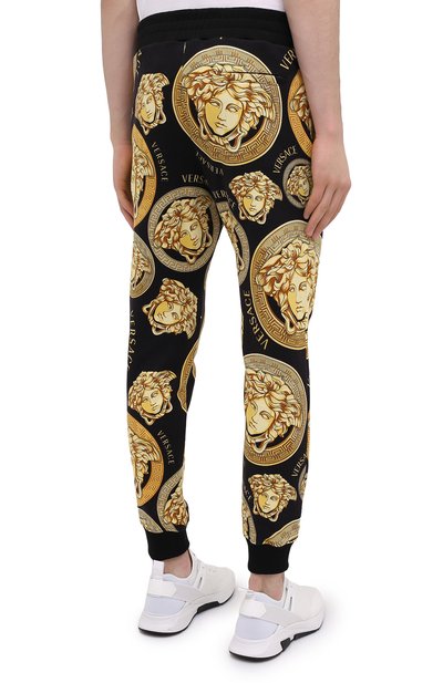 Хлопковые джоггеры VERSACE, арт. A88739/1F00721, фото 4
