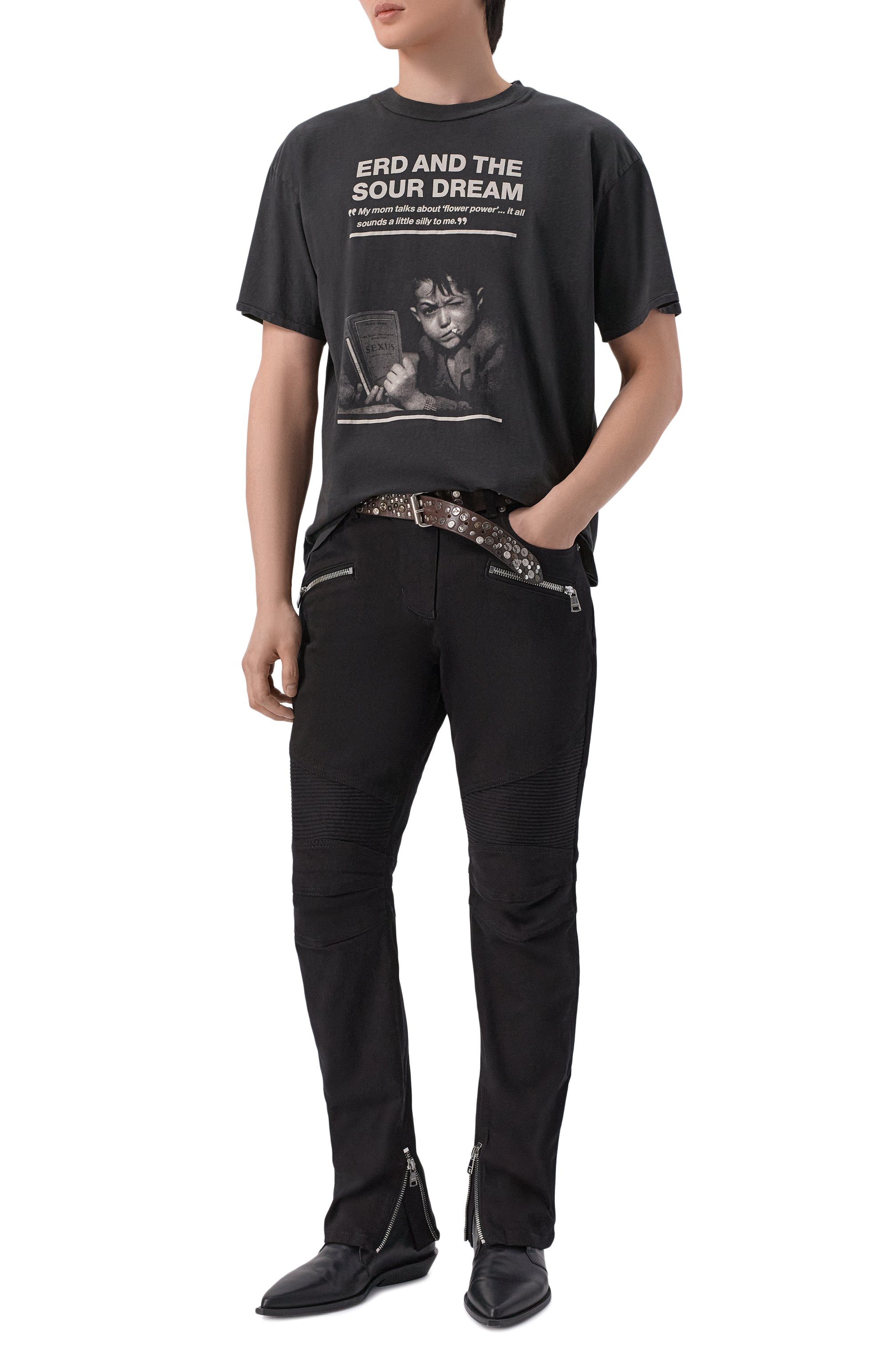 Хлопковая футболка ENFANTS RICHES DEPRIMES, арт. 010-883/C0TT0N, фото 2