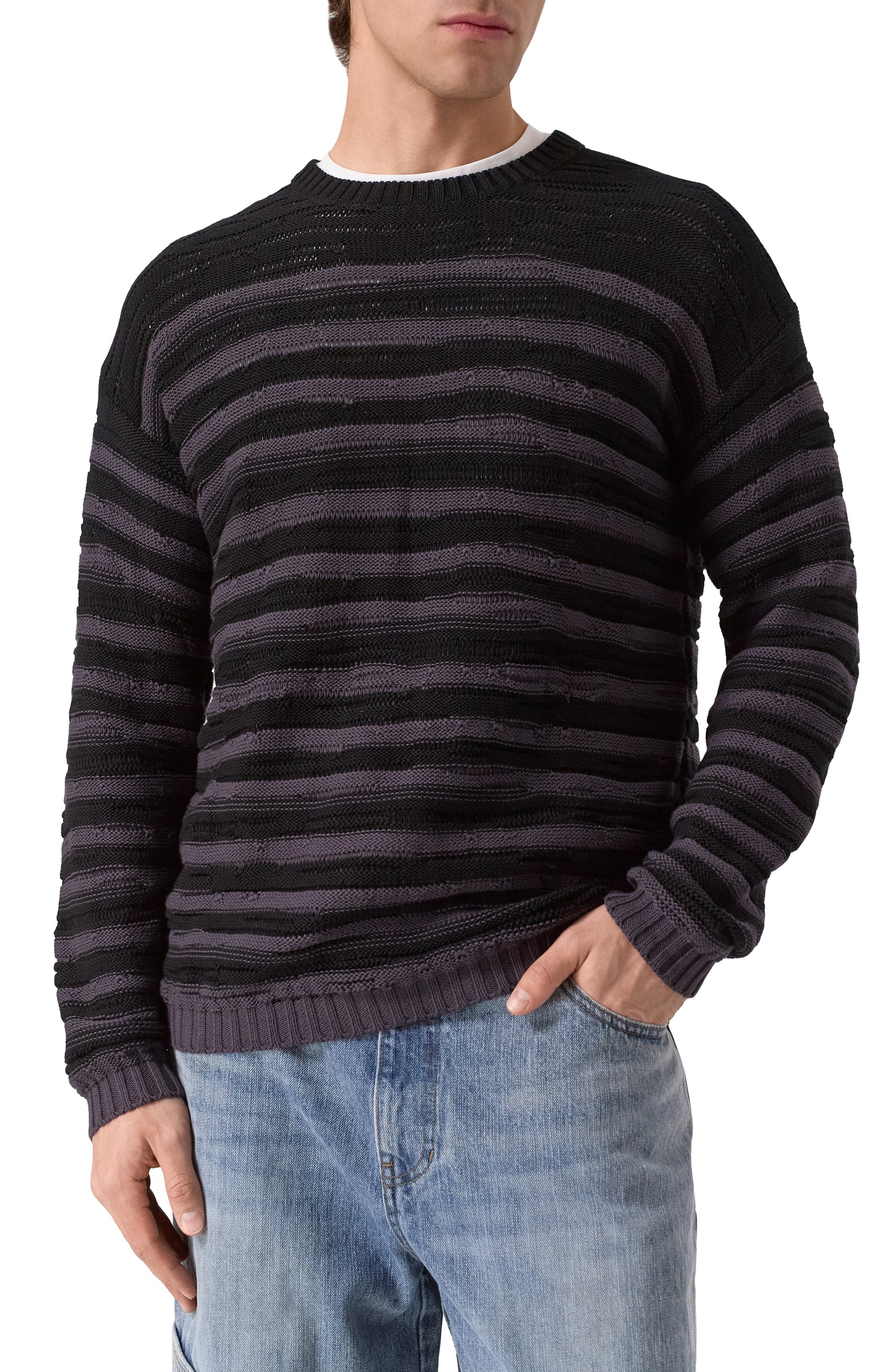 Хлопковый свитер AN OTHER DATE, арт. S25MA0DJP170, фото 3