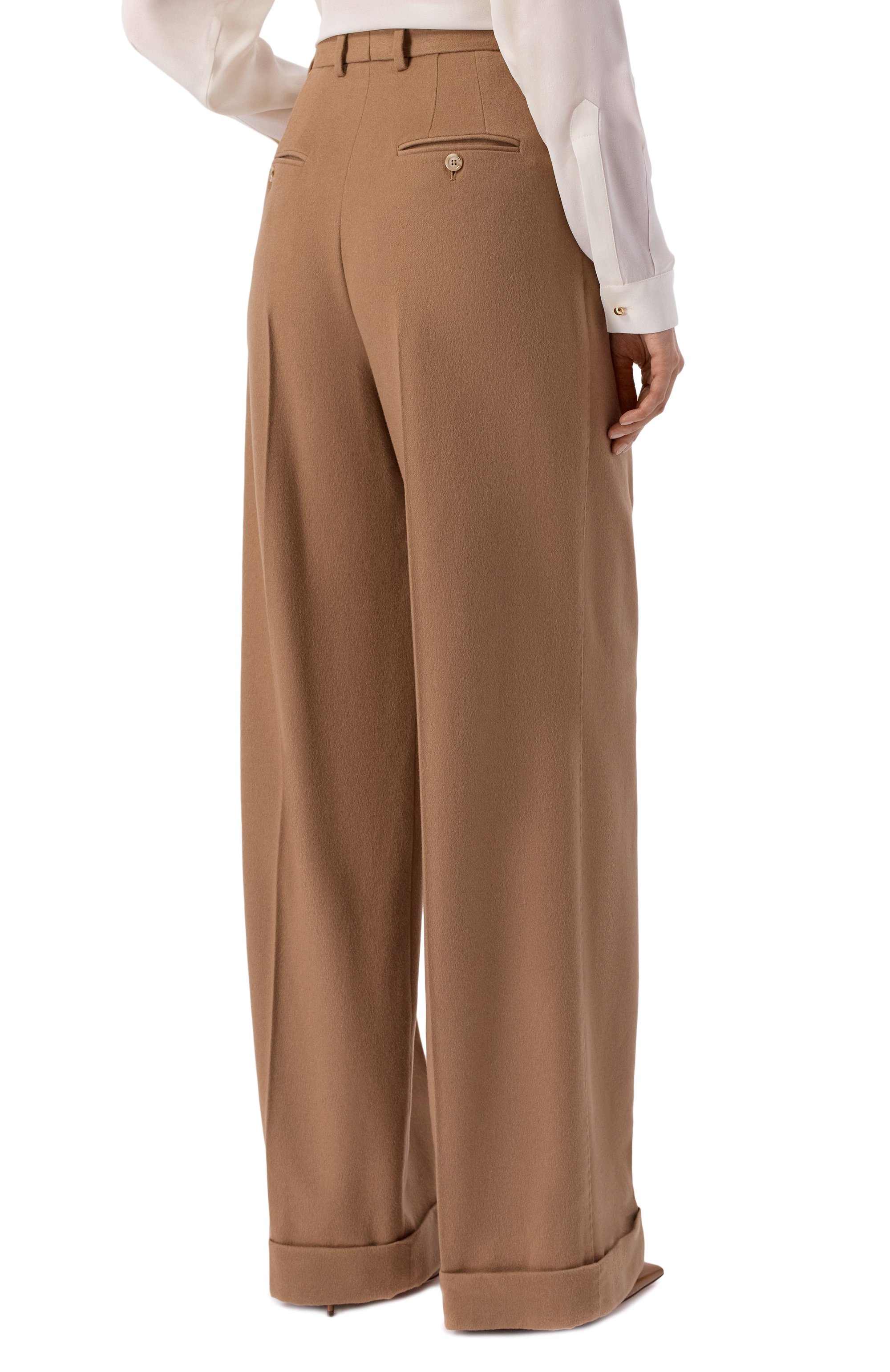 Кашемировые брюки DOLCE & GABBANA, арт. FTBMPT/FU2AX, фото 4