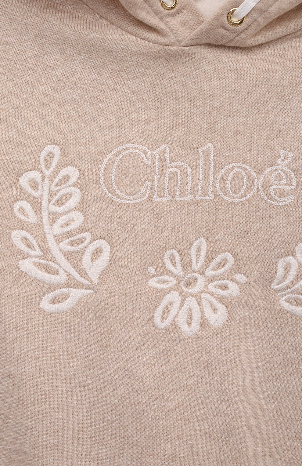 Хлопковое худи CHLOÉ, арт. C20357, фото 3