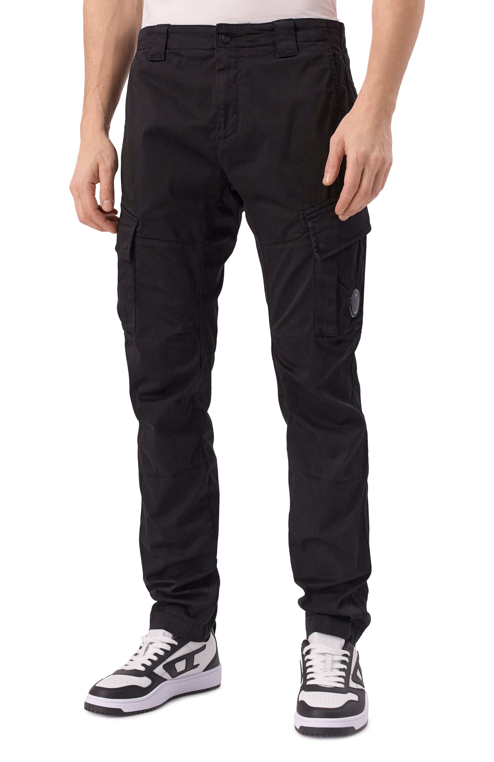 Хлопковые брюки-карго C.P. COMPANY, арт. 18CMPA056A005694G, фото 3