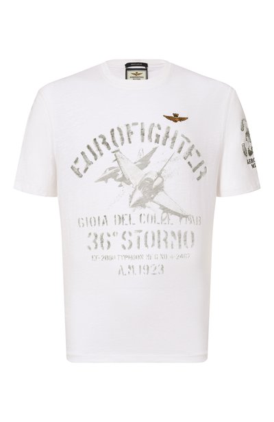 Хлопковая футболка AERONAUTICA MILITARE, арт. TS2525UJ00686, фото 1